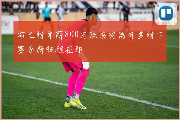 布兰特年薪800万欧或将离开多特下赛季新征程在即